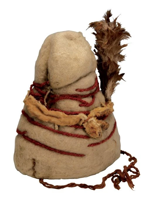 کلاه نمدی سفید، حدود 1800–1500 قبل از میلاد