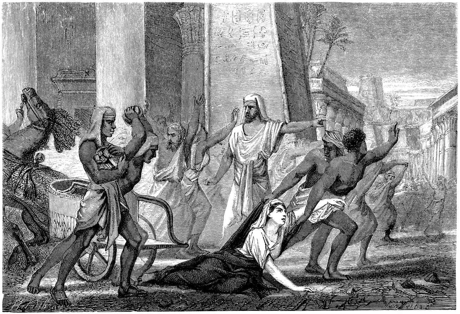 تصویری از قتل هیپاتیا در اسکندریه